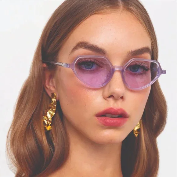 Dries Van Noten by Linda Farrow Cat Eye Sunglasses Dries Van Noten Brown Linda Farrow Edition Cat-Eye  main image 3
